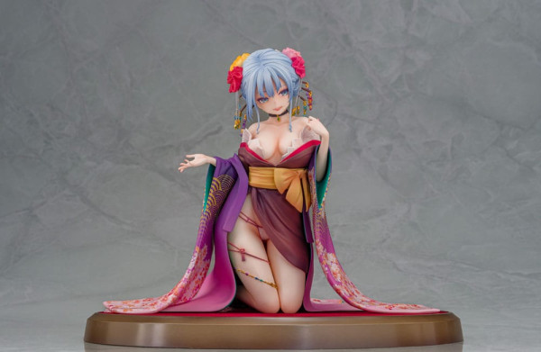 Original Character Statue 1/7 Shujuu Ecstasy Shion Oiran Ver. 15 cm 7