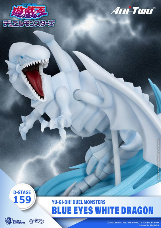 Yu-Gi-Oh! Duel Monsters D-Stage PVC Diorama Blue Eyes White Dragon 15 cm 3