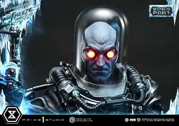DC Comics Real Elite Masterline Series Statue 1/3 Batman (Comics) Mr. Freeze Heart of Ice (Design by 2