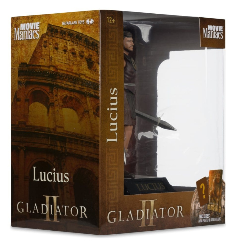 Gladiator II Movie Maniacs Action Figure Lucius 16 cm 8