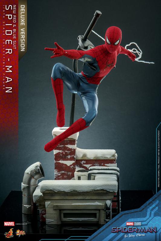 Spider-Man No Way Home: Spider-Man 1/6 Movie Masterpiece Deluxe Action Figure - Hot Toys