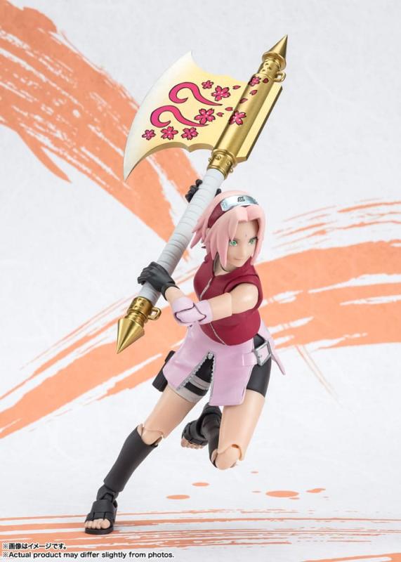 Naruto Shippuden S.H. Figuarts Action Figure Sakura Haruno Naruto OP99 Edition 14 cm 2