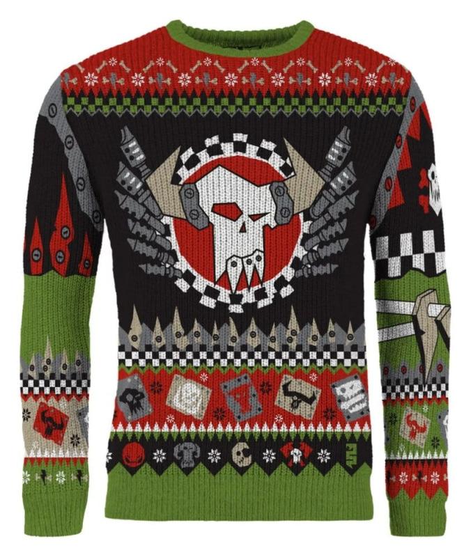 Warhammer 40,000 Christmas Sweater Ork Size L 3