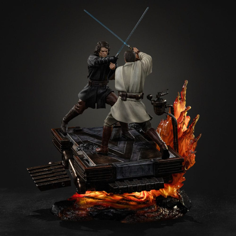 Star Wars Art Scale Statue 1/10 Anakin vs. Obi Wan 34 cm 3