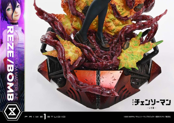 Chainsaw Man Ultimate Premium Masterline Series Statue 1/4 The Movie: Reze Arc REZE/BOMB 56 cm 14