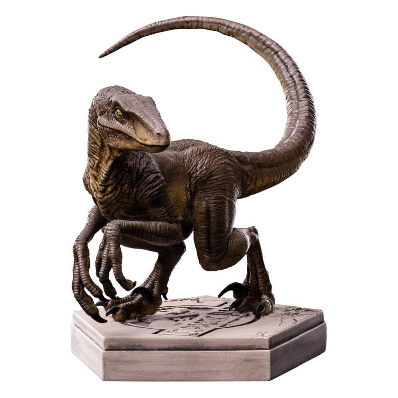 Jurassic World: Velociraptor C 7 cm Icons Statue - Iron Studios
