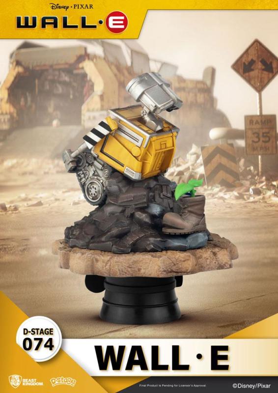 Wall-E D-Stage PVC Diorama Wall-E 14 cm