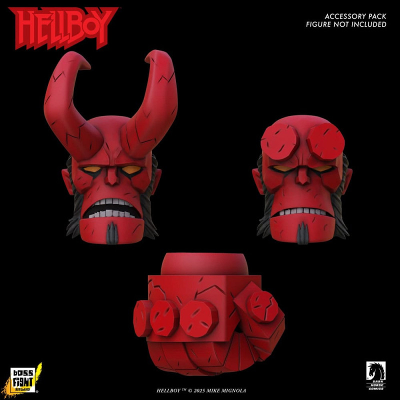Hellboy Action Figure Accessory Hellboy Box Full of Evil Accessory Pack 5