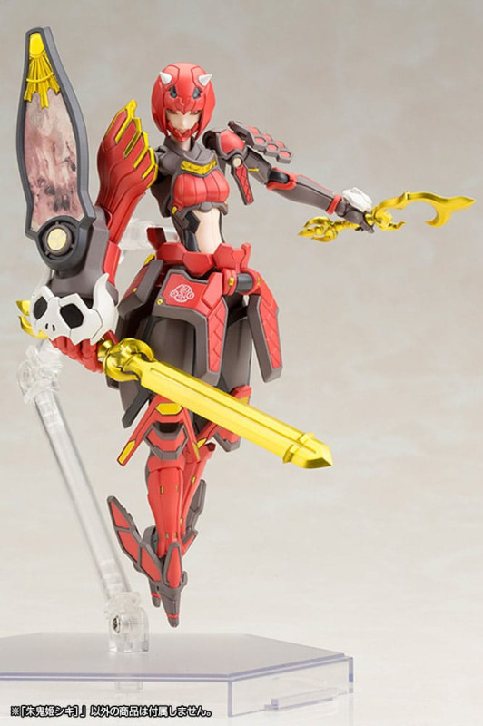 Phantasy Star Online 2 Plastic Model Kit 1/12 Vermilion Guardian Shiki 15 cm 5