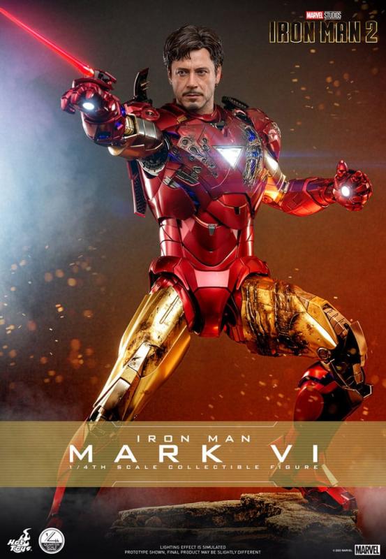 Iron Man 2 Action Figure 1/4 Iron Man Mark VI 48 cm 1