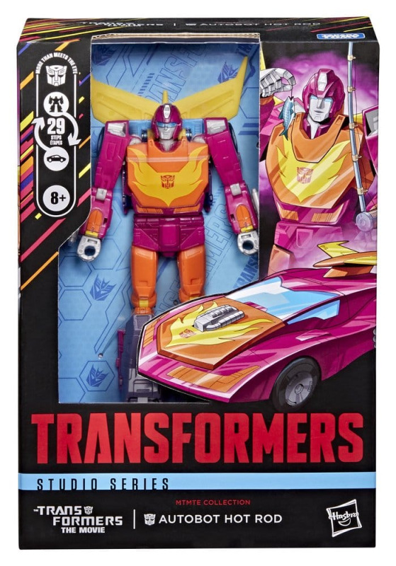The Transformers: The Movie Studio Series Voyager Class Action Figure MTMTE Collection: Autobot Hot 5