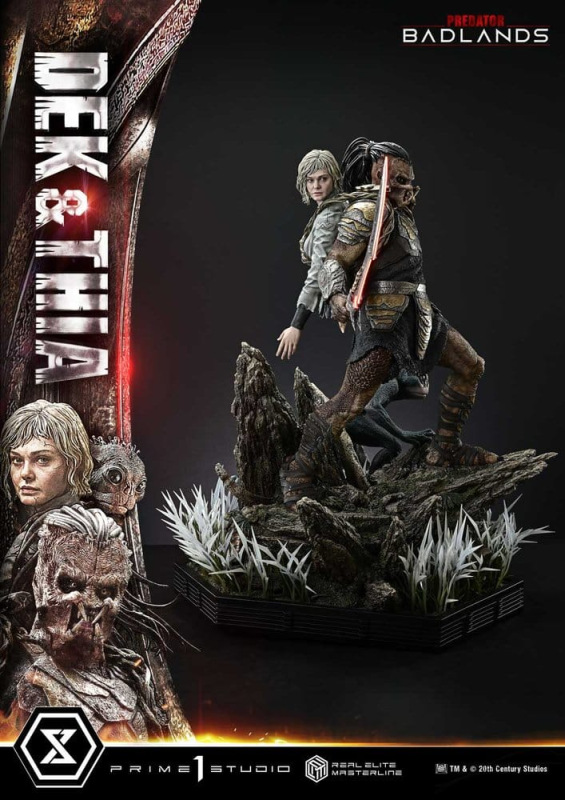 Predator Real Elite Masterline Statue 1/3 Badlands Dek & Thia 87 cm 6