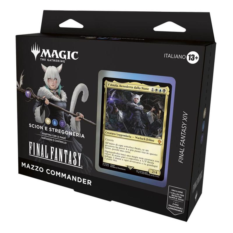 Magic the Gathering Final Fantasy Commander Decks Display (4) italian 12