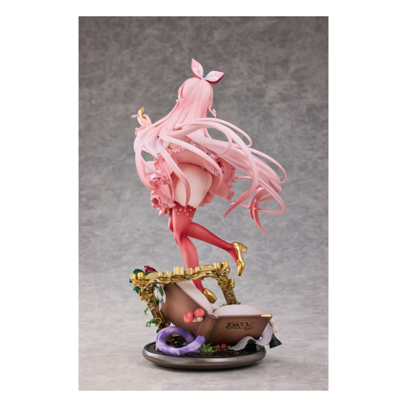 Original Character PVC Statue 1/7 White Rabbit Rosu Wonderland Ver. Illustrated by Rosuuri Deluxe Ed 5