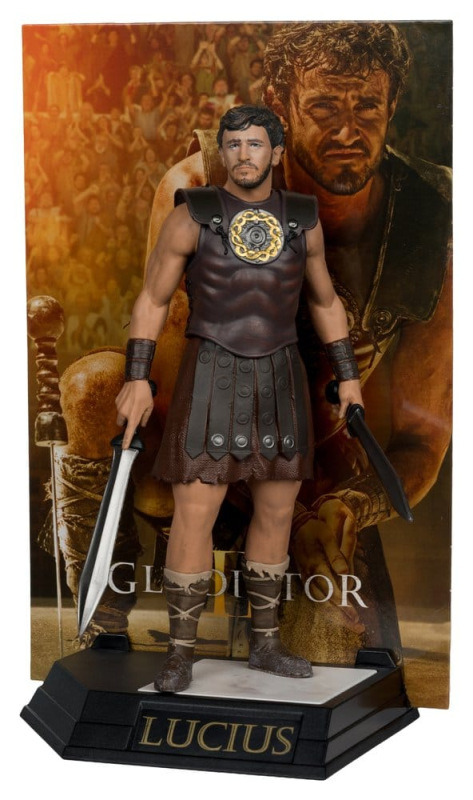 Gladiator II Movie Maniacs Action Figure Lucius 16 cm 1