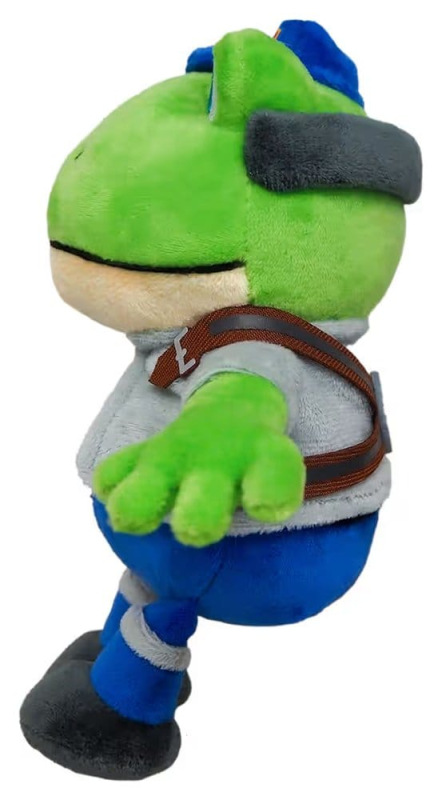 Star Fox Plush Figure Slippy Toad 20 cm 2