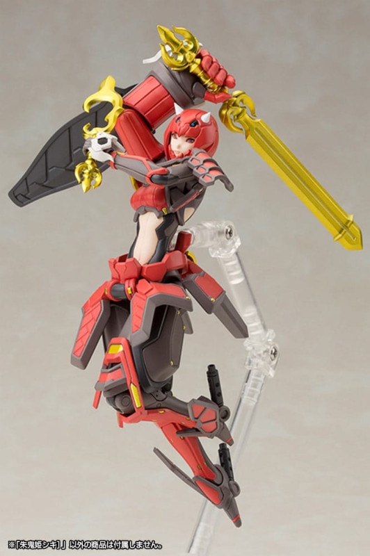 Phantasy Star Online 2 Plastic Model Kit 1/12 Vermilion Guardian Shiki 15 cm 11
