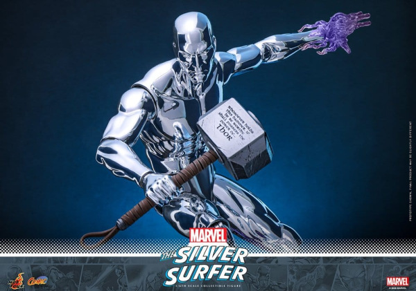 Marvel Action Figure 1/6 Silver Surfer 32 cm 8