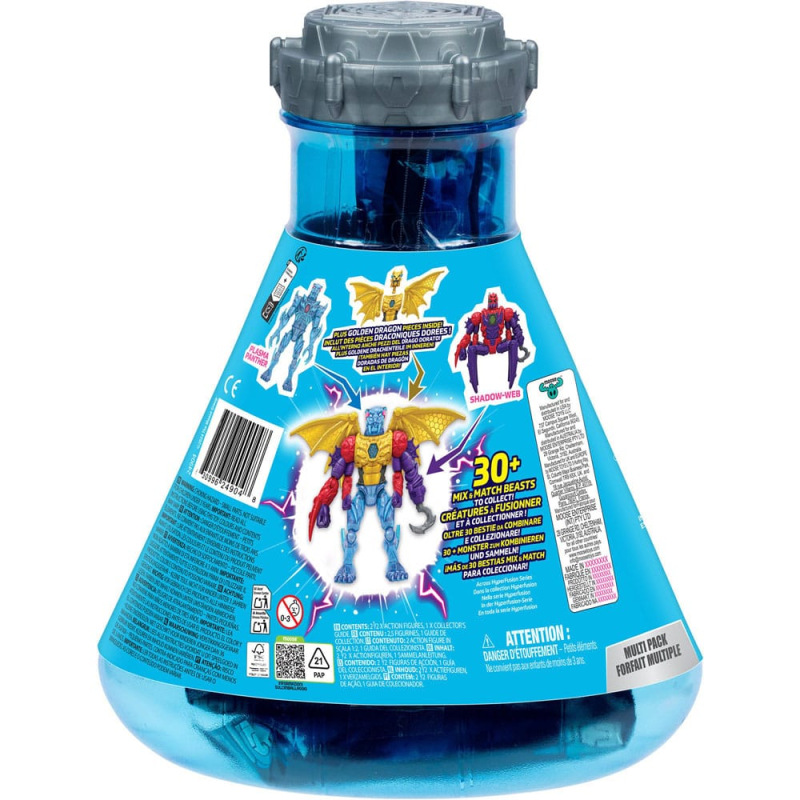 Mr. Beast Lab Hybrids Series 2 Mini Figuren 2er-Pack Spider vs Energy Panther 11 cm 5