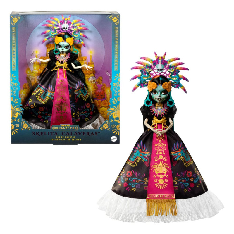 Monster High Skullector Doll Skelita Calaveras Día de Muertos Edition 32 cm 2