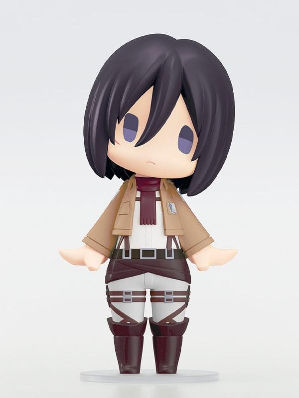 Attack on Titan HELLO! GOOD SMILE Action Figure Mikasa Ackerman 10 cm 2