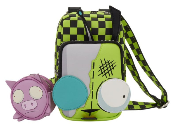 Nickelodeon by Loungefly Crossbody Invader Zim Gir Cellphone