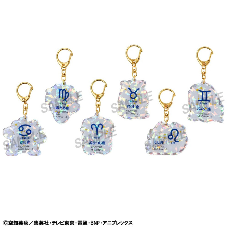 Gintama Acrylic Mascot Charms Elizabeth 12 zodiac signs spring & summer Assortment (6) 7