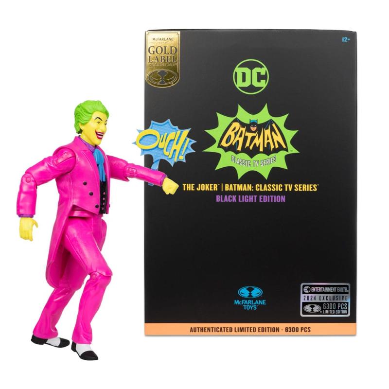 DC Multiverse Action Figure BM66 The Joker (Black Light) (Gold Label) 18 cm