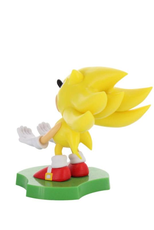 Sonic The Hedgehog Holdem Cable Guy Super Sonic 10 cm