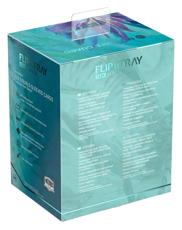 Ultimate Guard Flip'n'Tray 133+ Xenoskin Magic: The Gathering "Lorwyn Eclipsed" - Silvergill Mentor 7