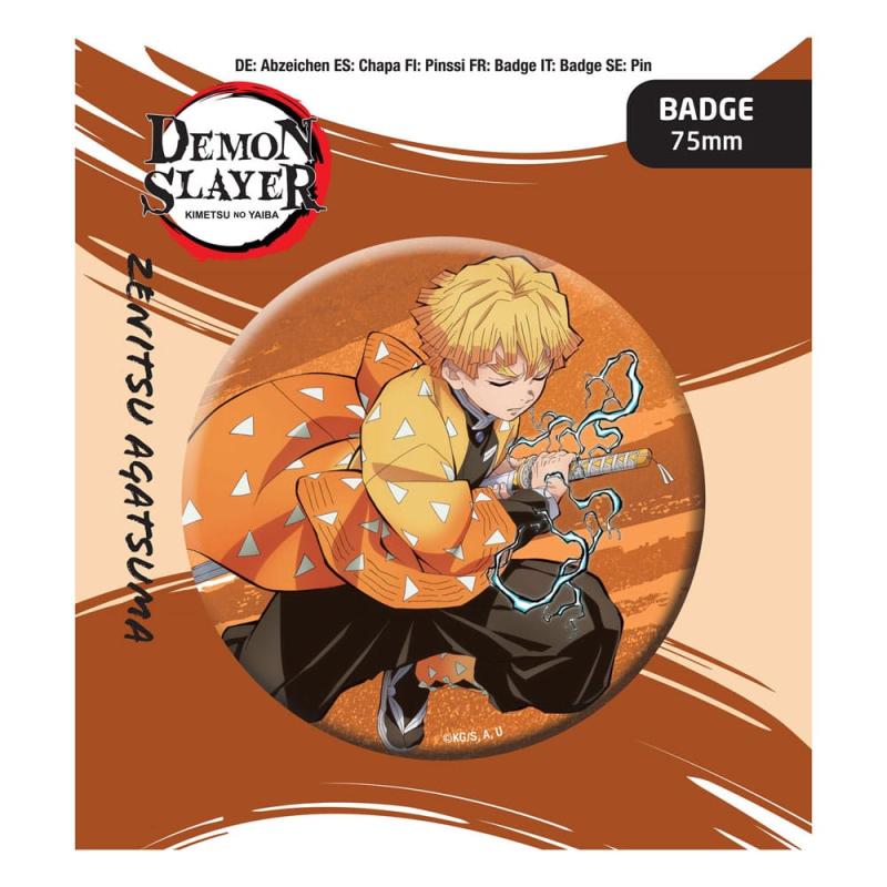 Demon Slayer: Kimetsu no Yaiba Pin Badge Zenitsu Agatsuma