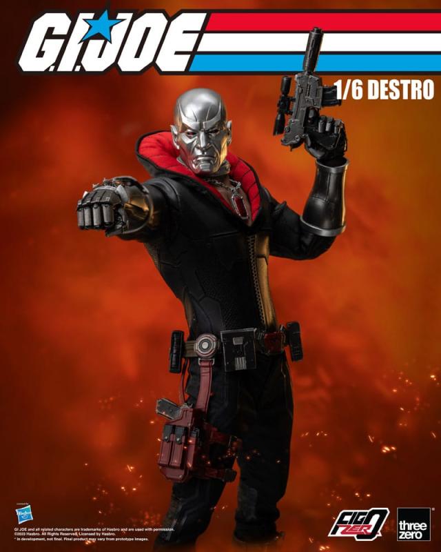 G.I. Joe: Destro 1/6 FigZero Action Figure - ThreeZero