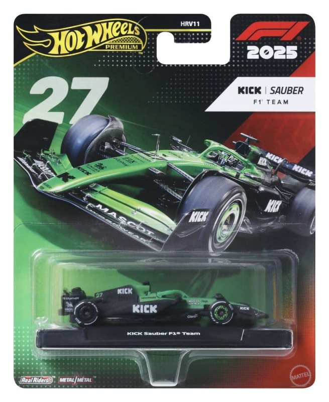Formula 1 Hot Wheels Premium Die-Cast Vehicle 1:64 Team Sauber: Driver 1 1