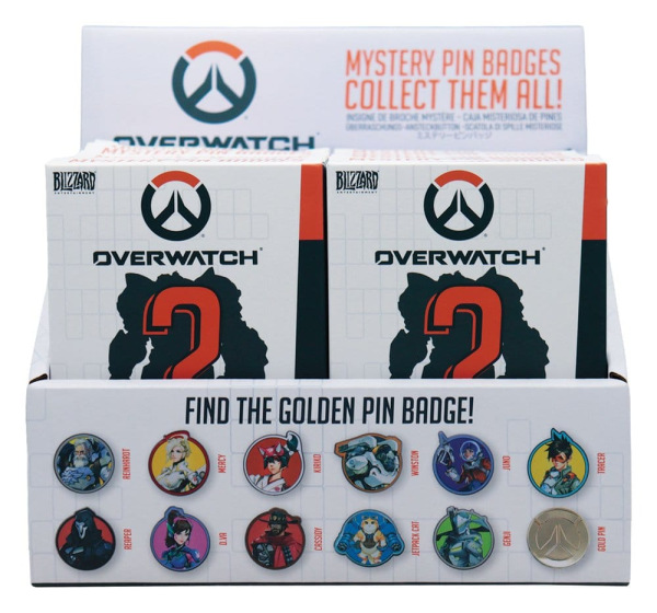 Overwatch Mystery Pin Badges Blind Box Assortment (12) 3