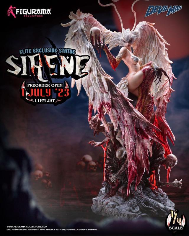 Devilman: Sirene 1/4 Elite Exclusive Statue - Figurama Collectors