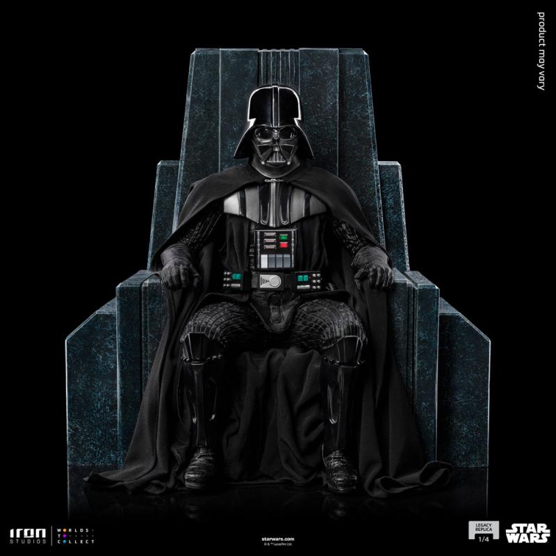 Star Wars: Darth Vader on Throne 1/4 Legacy Replica Statue - Iron Studios