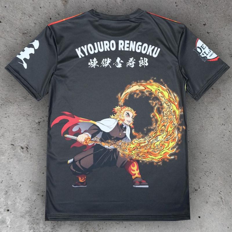 Demon Slayer: Kimetsu no Yaiba T-Shirt Kyojuro Rengoku Size XL