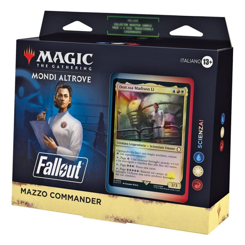 Magic the Gathering Univers infinis: Fallout Commander Decks Display (4) italian