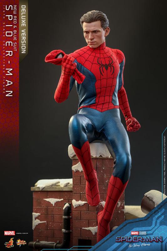 Spider-Man No Way Home: Spider-Man 1/6 Movie Masterpiece Deluxe Action Figure - Hot Toys