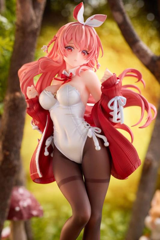 Original Character PVC 1/7 White Rabbit Illustrated by Rosuuri Deluxe Version 24 cm
