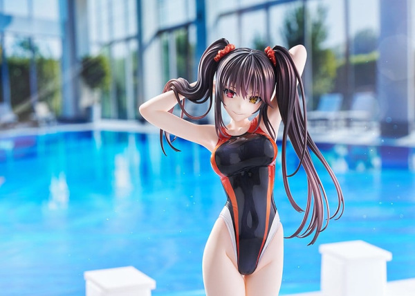 Date A Live Swimsuit Silhouette PVC Figure 1/7 Kurumi Tokisaki Swimwear Ver. 24 cm 5