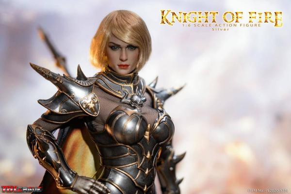 Knight of Fire 1/6 Action Figure Silver Edition - TBLeague