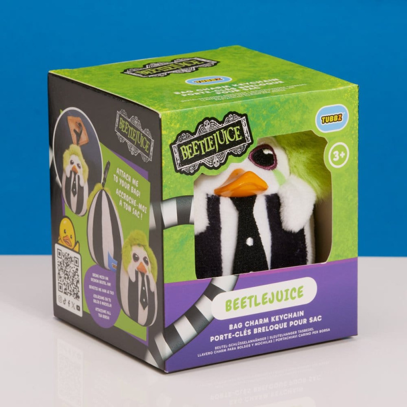 Beetlejuice Tubbz Bag Charm 2