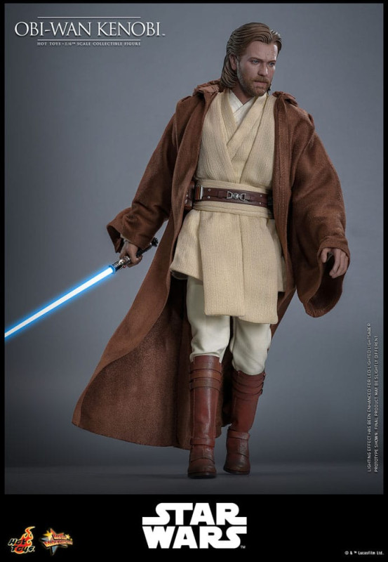 Star Wars: Episode II - Attack of the Clones Action Figure 1/6 Obi-Wan Kenobi 31 cm 7