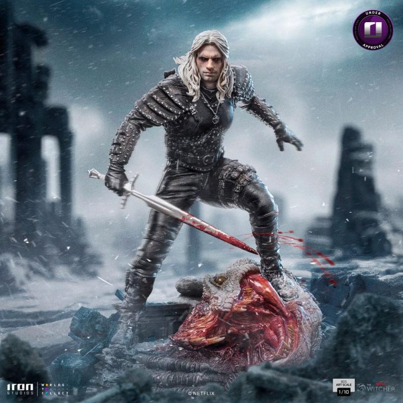 The Witcher BDS Art Scale Statue 1/10 Geralt of Riva 33 cm