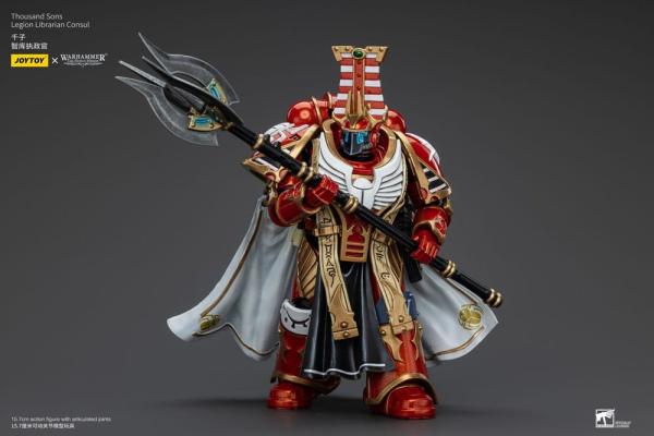 Warhammer The Horus Heresy Action Figure 1/18 Thousand Sons Legion Librarian Consut 16 cm