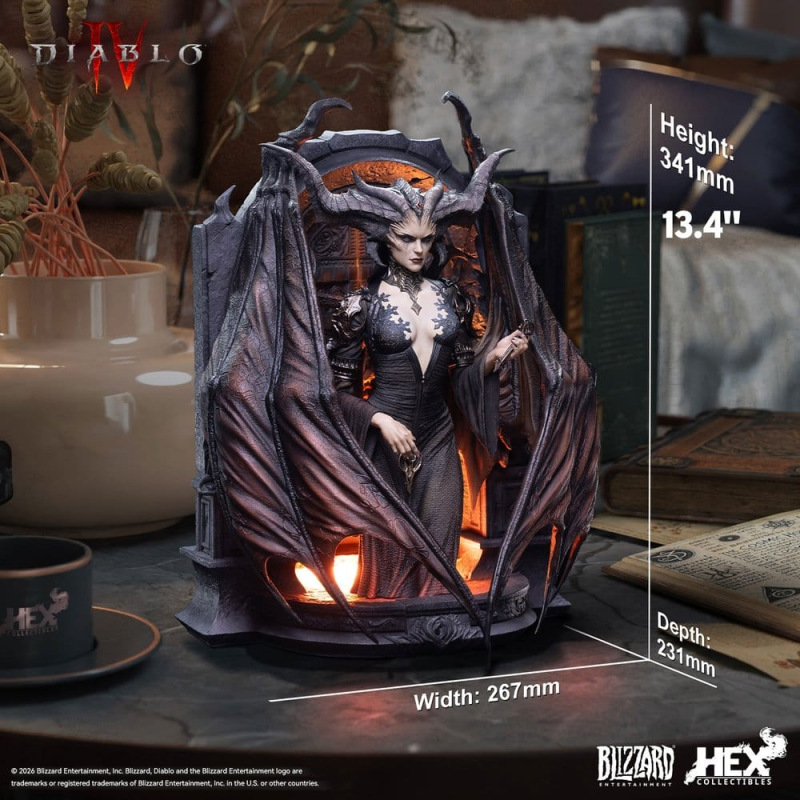 Diablo IV Art Statue Lilith 34 cm 2
