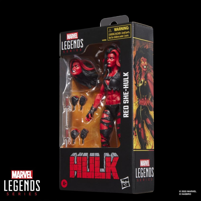 Hulk Marvel Legends Action Figure Red She-Hulk 15 cm 13