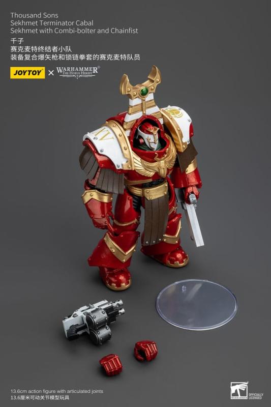 Warhammer The Horus Heresy Action Figure 1/18 Thousand Sons Sekhmet Terminator Cabal Sekhmet with Co