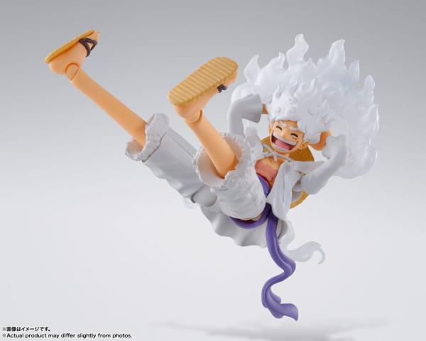 One Piece Z S.H. Figuarts Action Figure Monkey D. Luffy Gear 5 15 cm 4